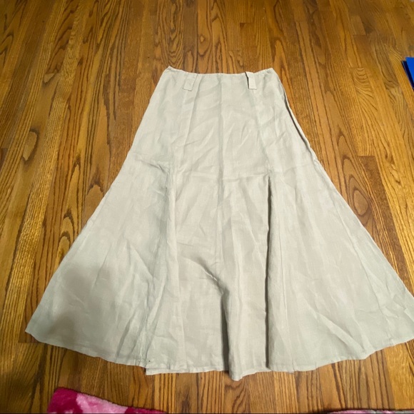 Purolino maxi skirt linen mermaid size L - Picture 4 of 10